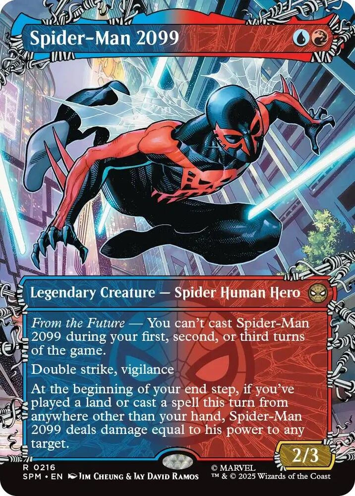 Spider-Man 2099 (0216) (Borderless) Foil