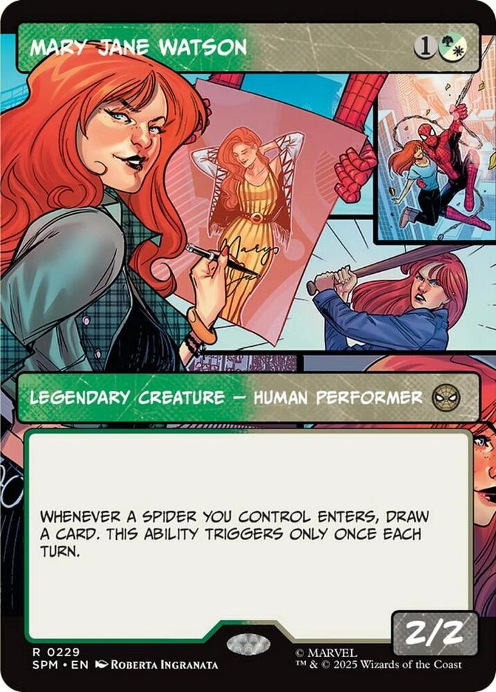 Mary Jane Watson (Borderless) Foil