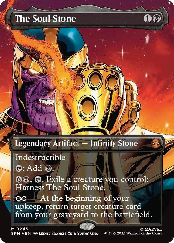 The Soul Stone (Borderless) Foil