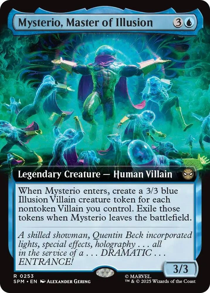 Mysterio, Master of Illusion (Extended Art) Foil