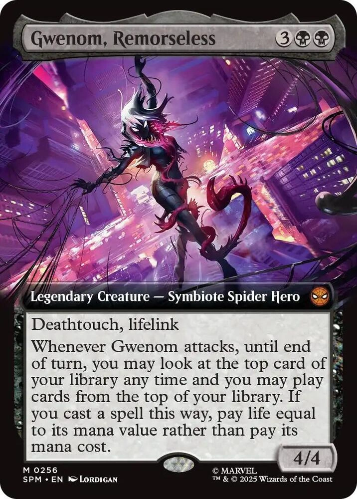 Gwenom, Remorseless (Extended Art) Foil