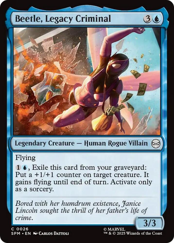 Beetle, Legacy Criminal Foil