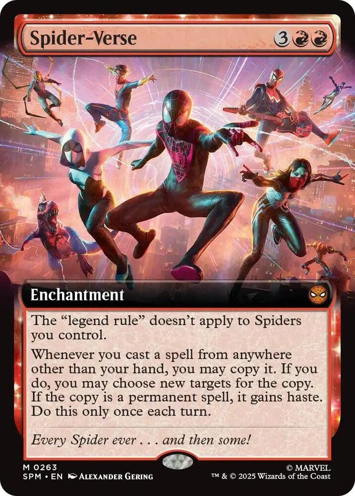 Spider-Verse (Extended Art) Foil