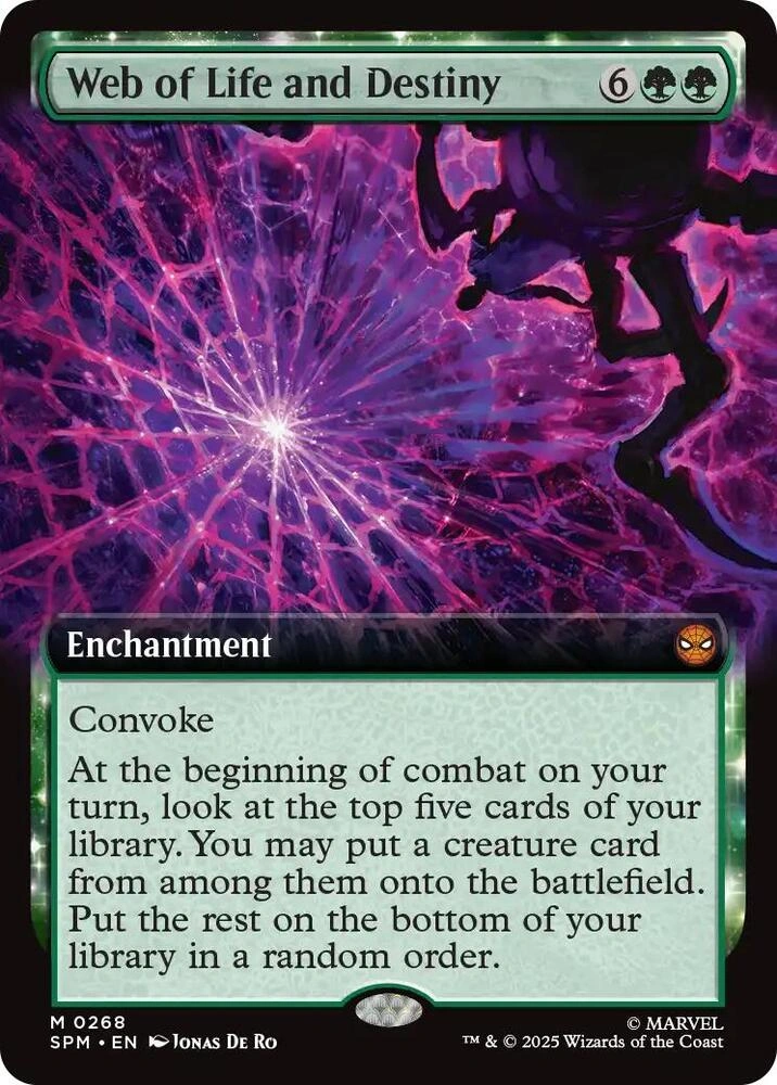 Web of Life and Destiny (Extended Art) Foil