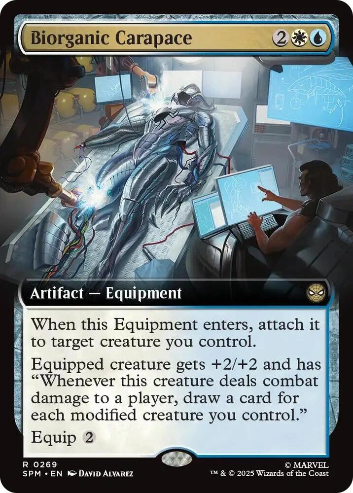 Biorganic Carapace (Extended Art) Foil