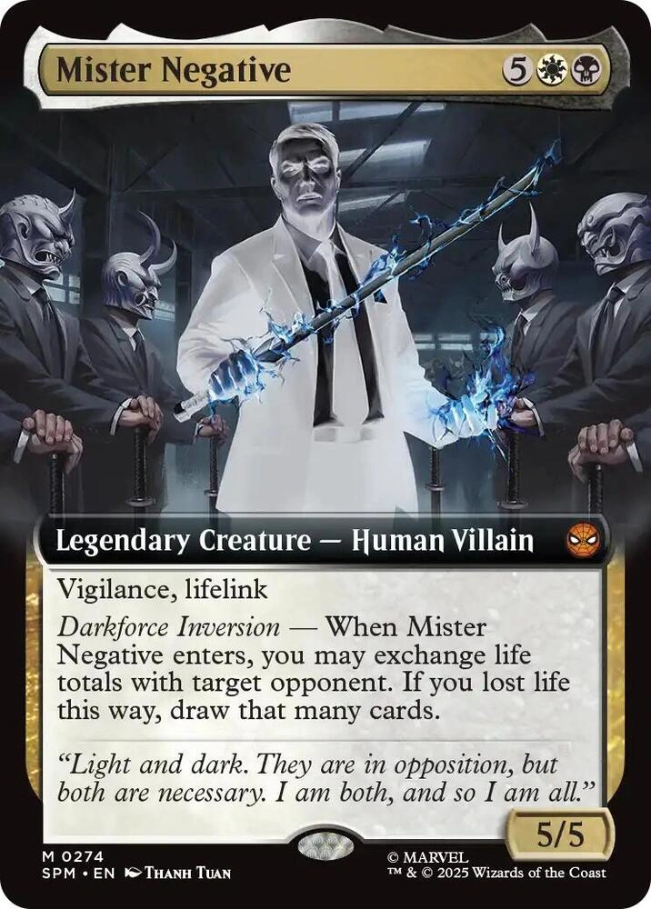 Mister Negative (Extended Art) Foil