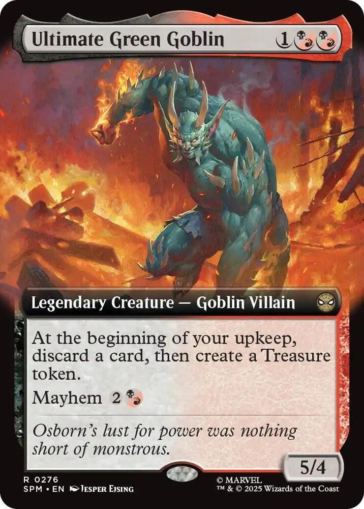 Ultimate Green Goblin (Extended Art) Foil