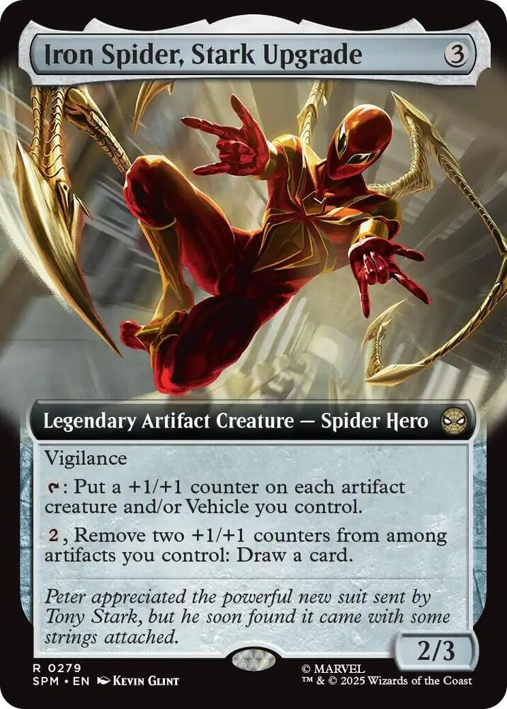 Iron Spider, Stark Upgrade (Extended Art) Foil