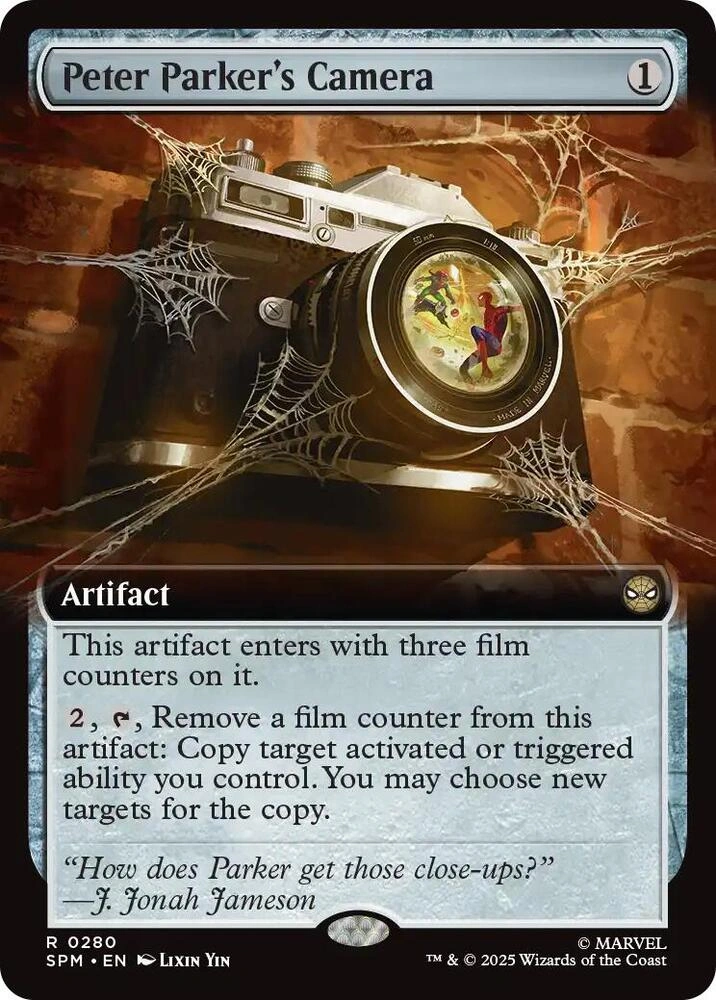 Peter Parker's Camera (Extended Art) Foil