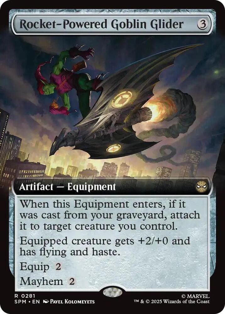 Rocket-Powered Goblin Glider (Extended Art) Foil