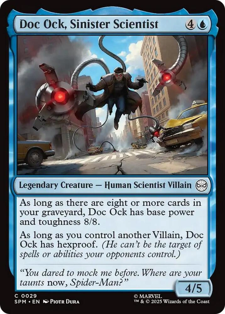 Doc Ock, Sinister Scientist Foil