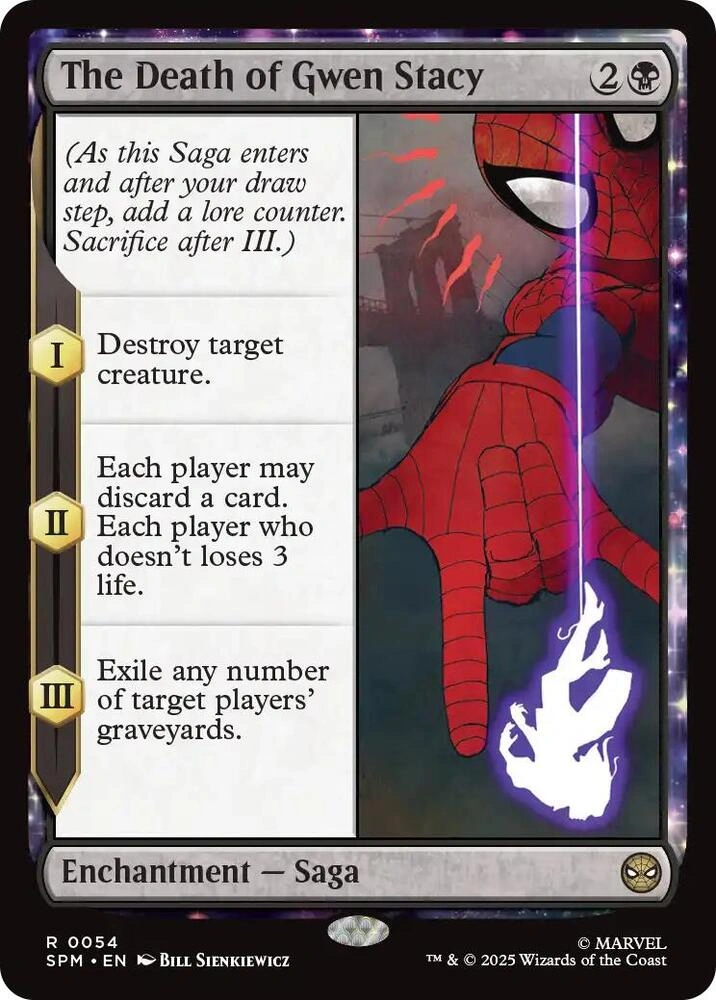 The Death of Gwen Stacy Foil