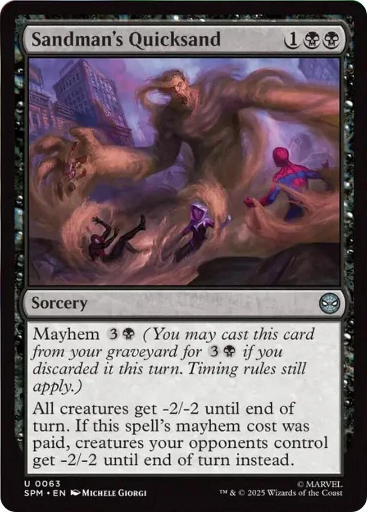 Sandman's Quicksand Foil