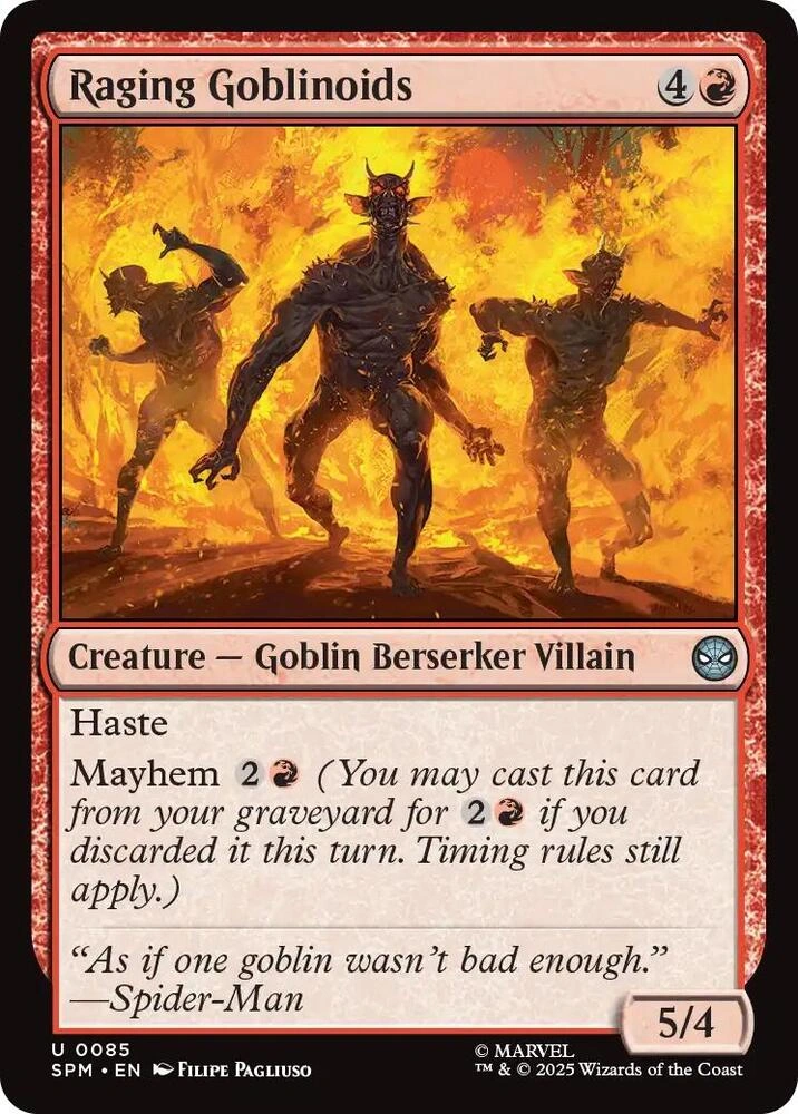 Raging Goblinoids Foil