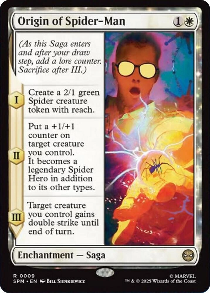 Origin of Spider-Man Foil