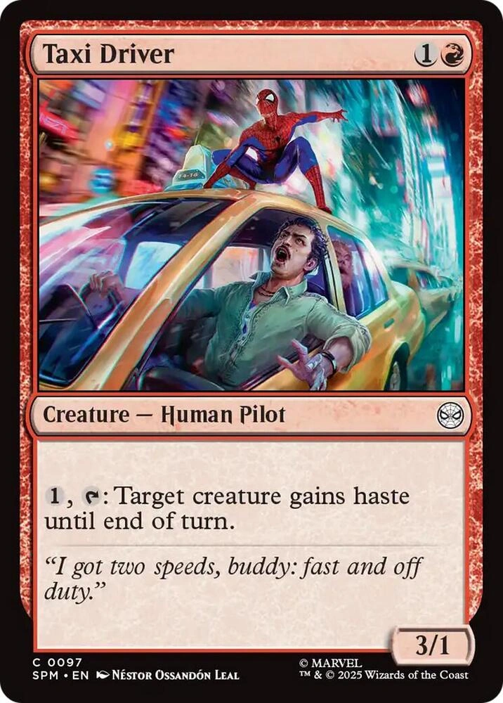Taxi Driver Foil