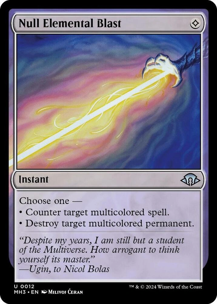 Null Elemental Blast Foil