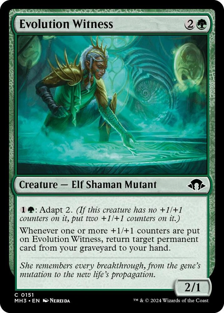 Evolution Witness Foil