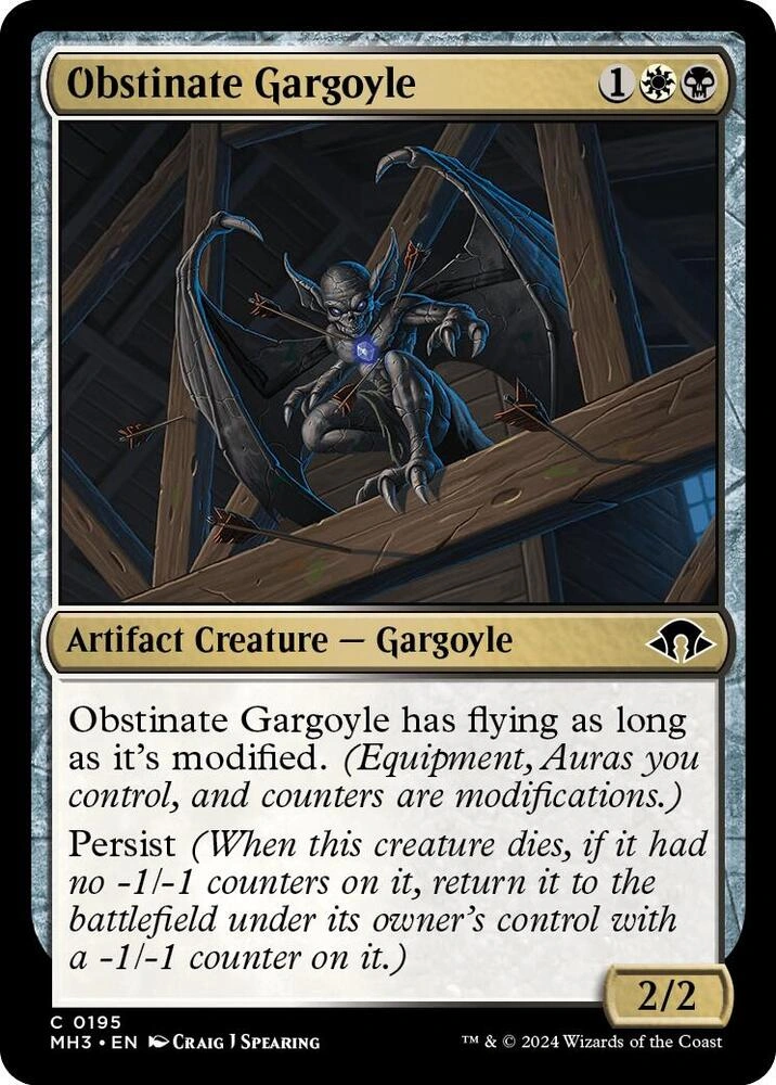 Obstinate Gargoyle Foil