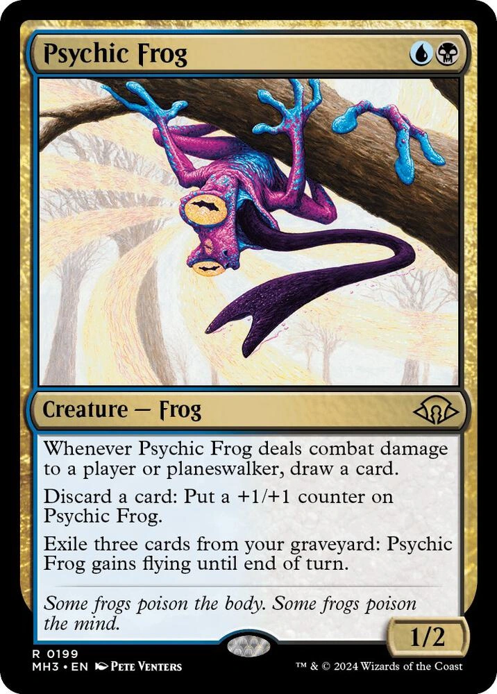 Psychic Frog Foil