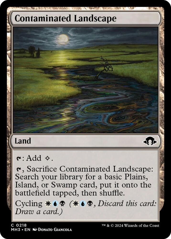Contaminated Landscape Foil