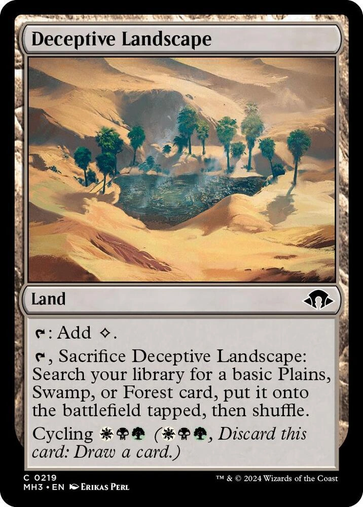 Deceptive Landscape Foil