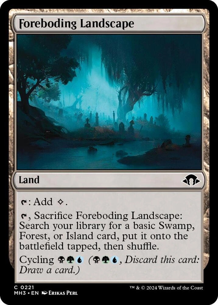 Foreboding Landscape Foil