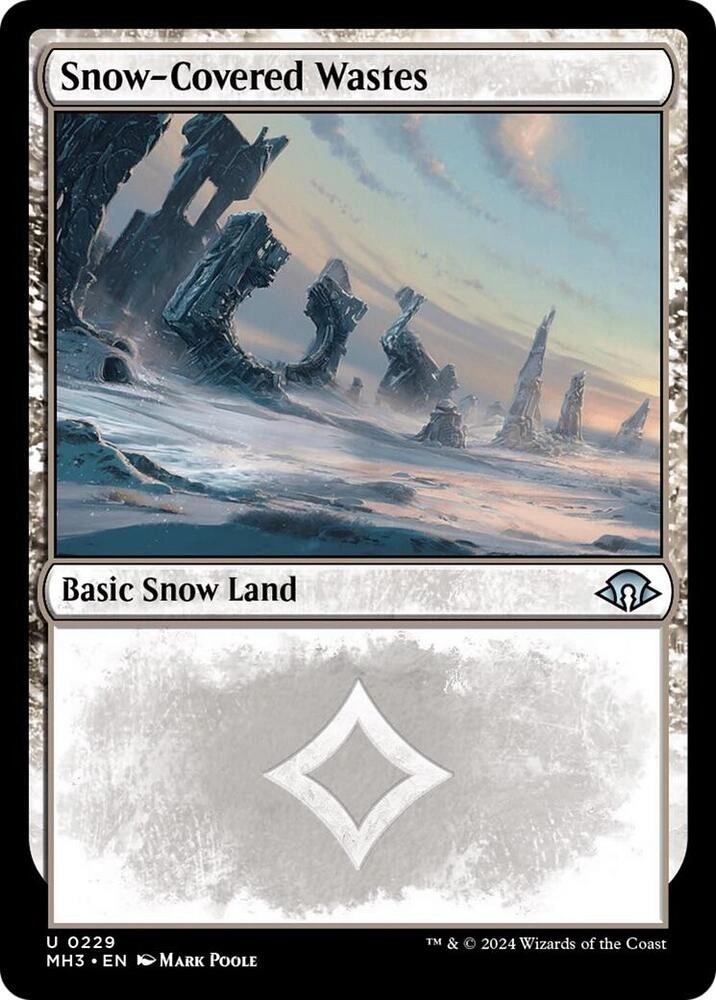 Snow-Covered Wastes (0229) Foil