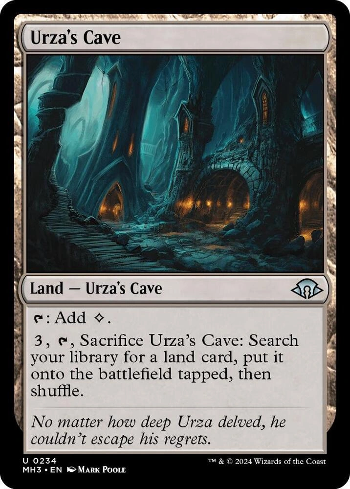 Urza's Cave Foil