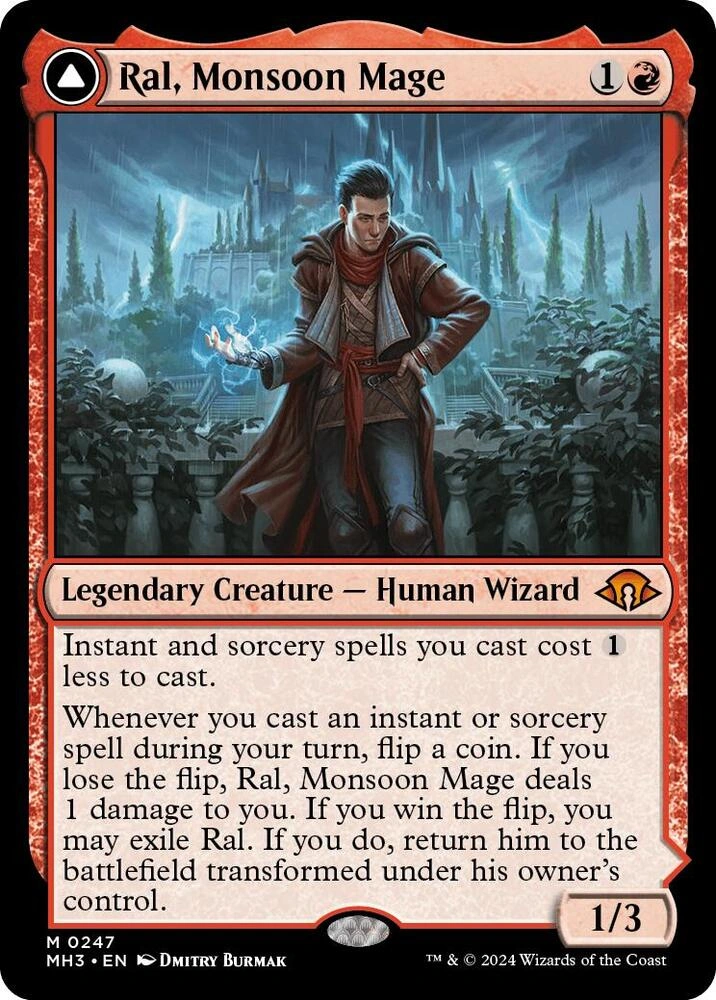 Ral, Monsoon Mage Foil
