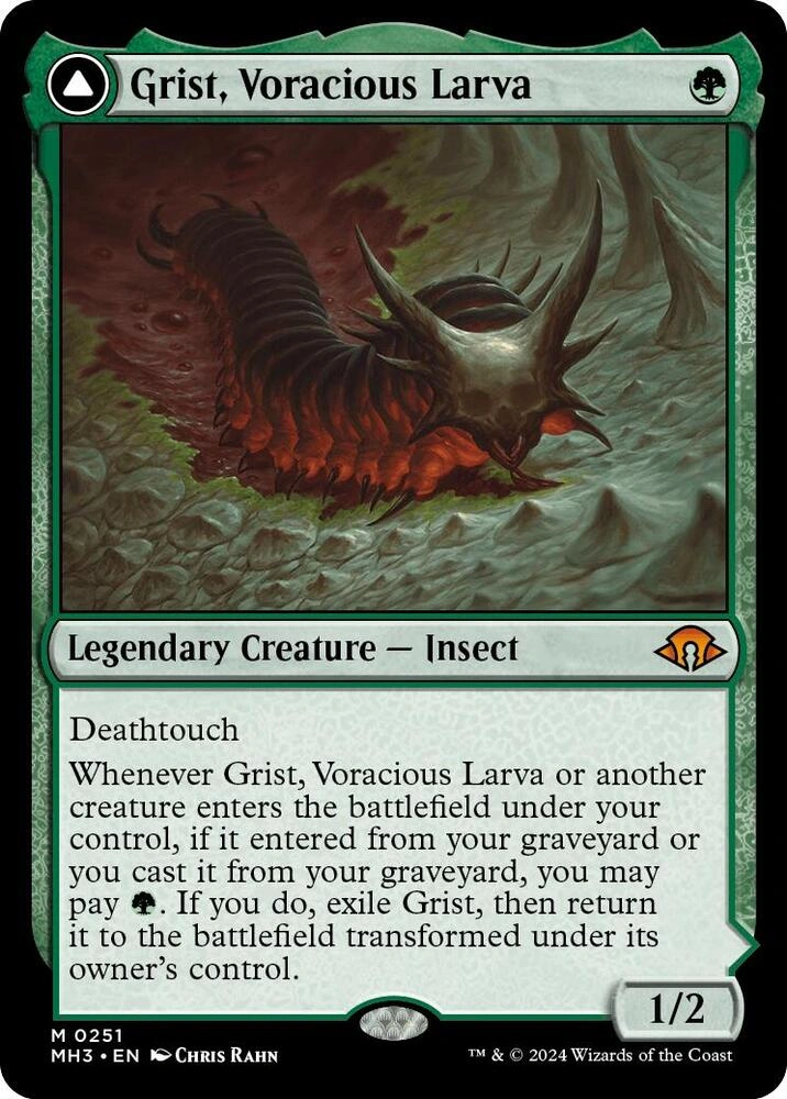 Grist, Voracious Larva Foil