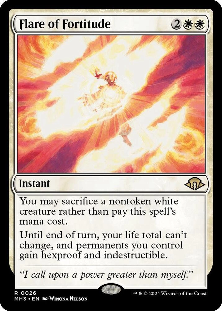 Flare of Fortitude Foil