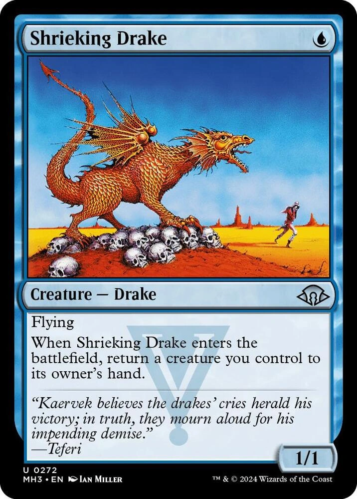 Shrieking Drake Foil