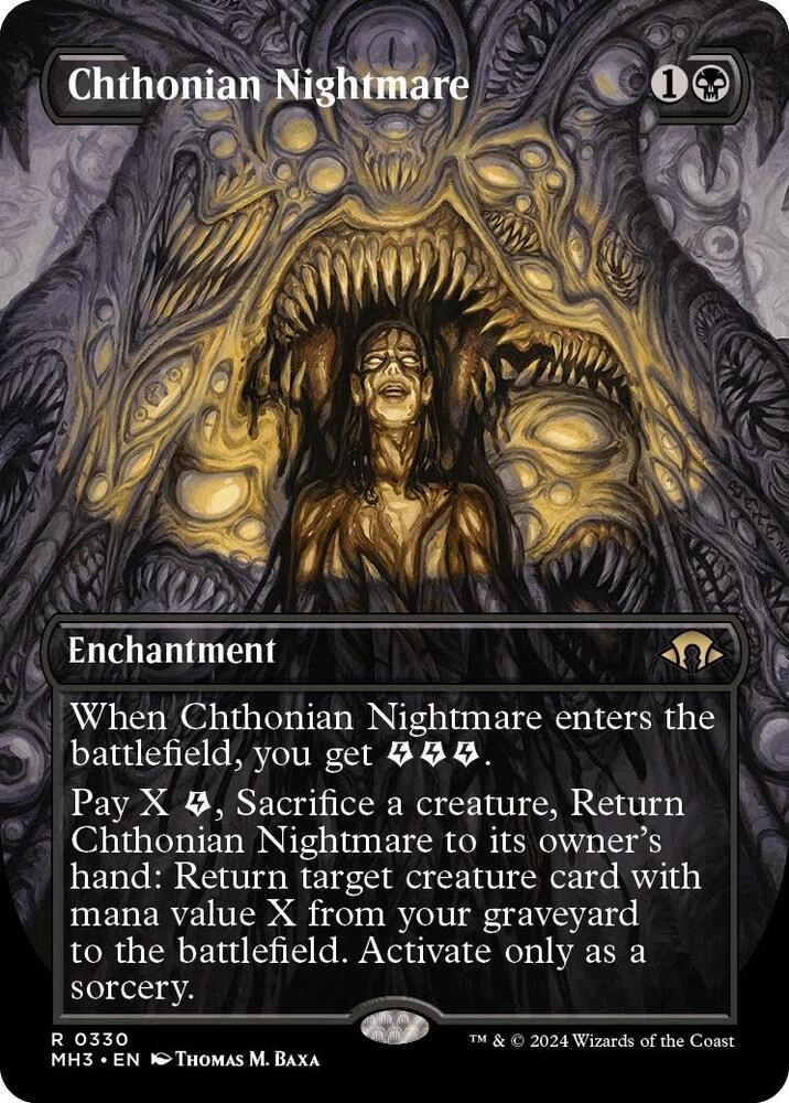 Chthonian Nightmare (Borderless) Foil