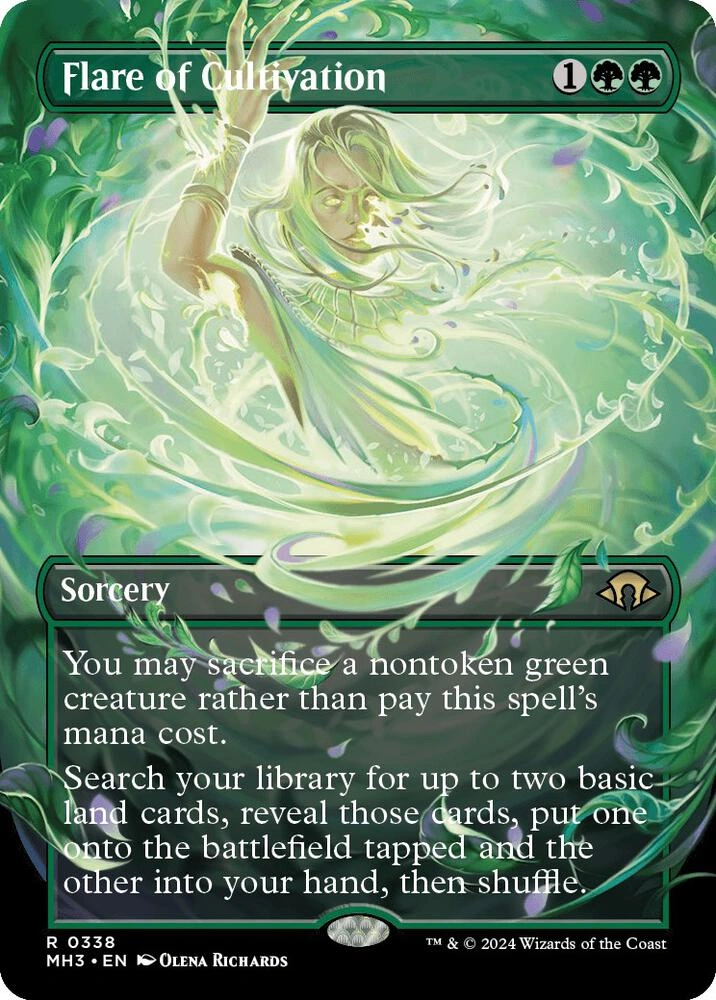 Flare of Cultivation (Borderless) Foil