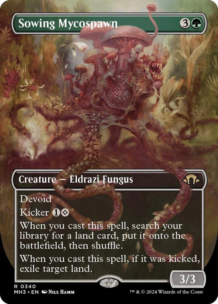 Sowing Mycospawn (Borderless) Foil
