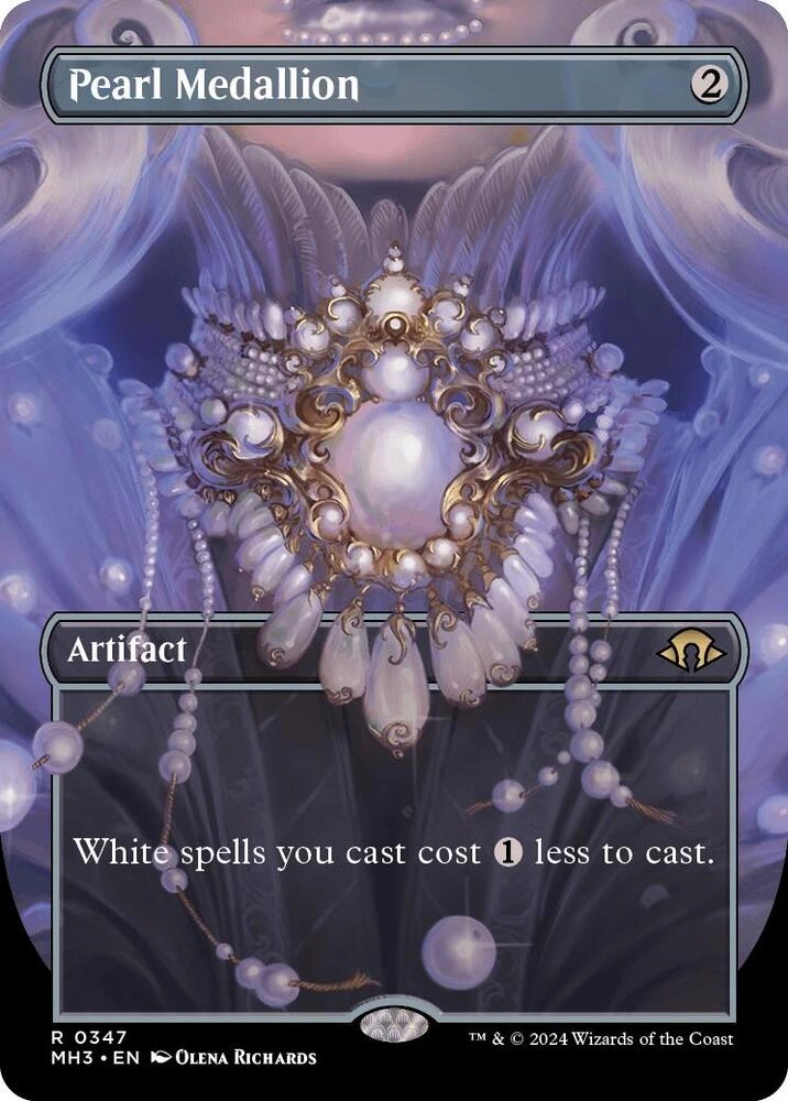 Pearl Medallion (Borderless) Foil