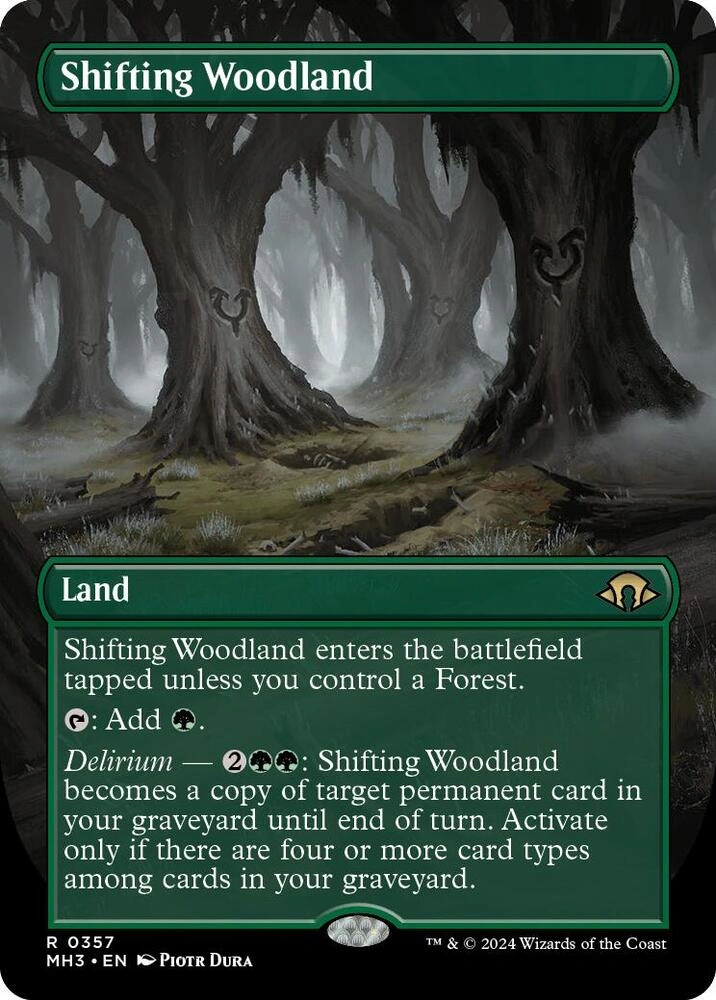 Shifting Woodland (Borderless) Foil