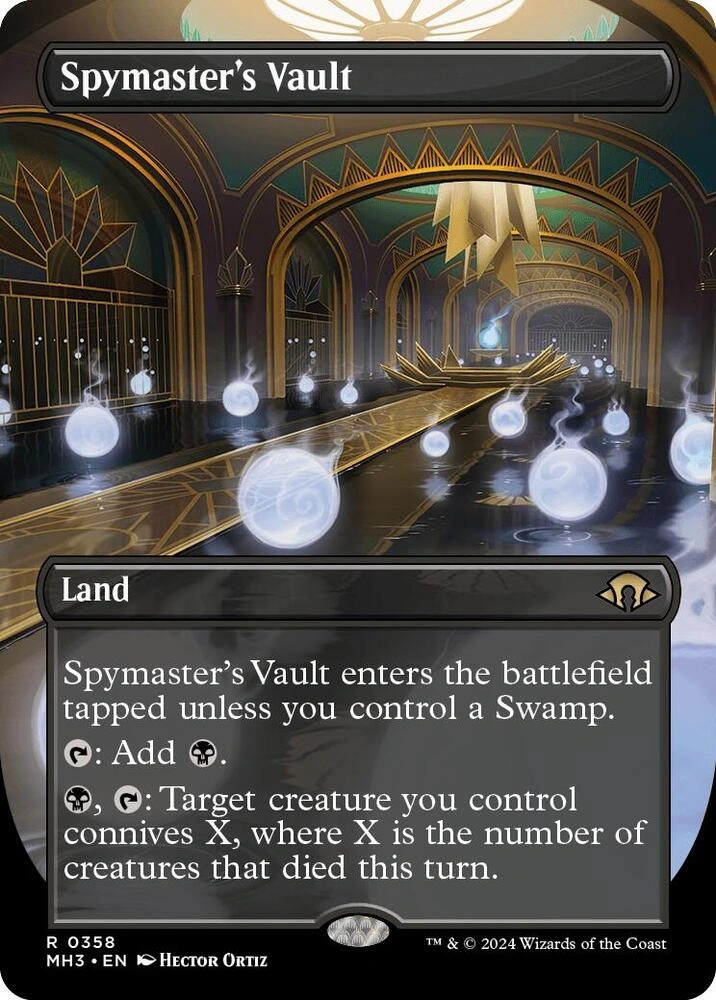 Spymaster's Vault (Borderless) Foil