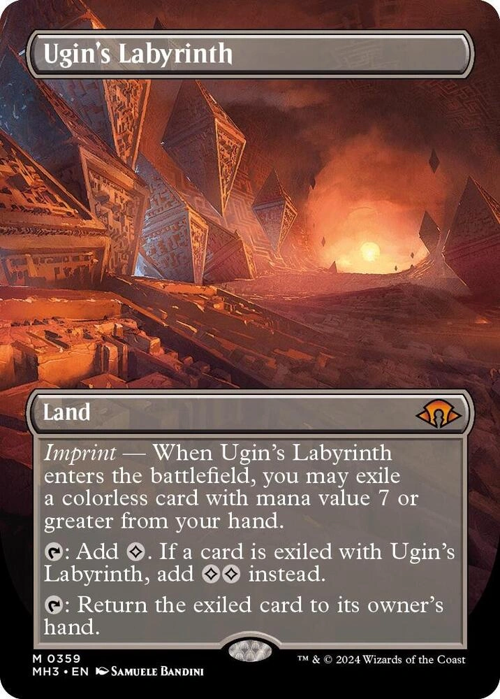 Ugin's Labyrinth (Borderless) Foil