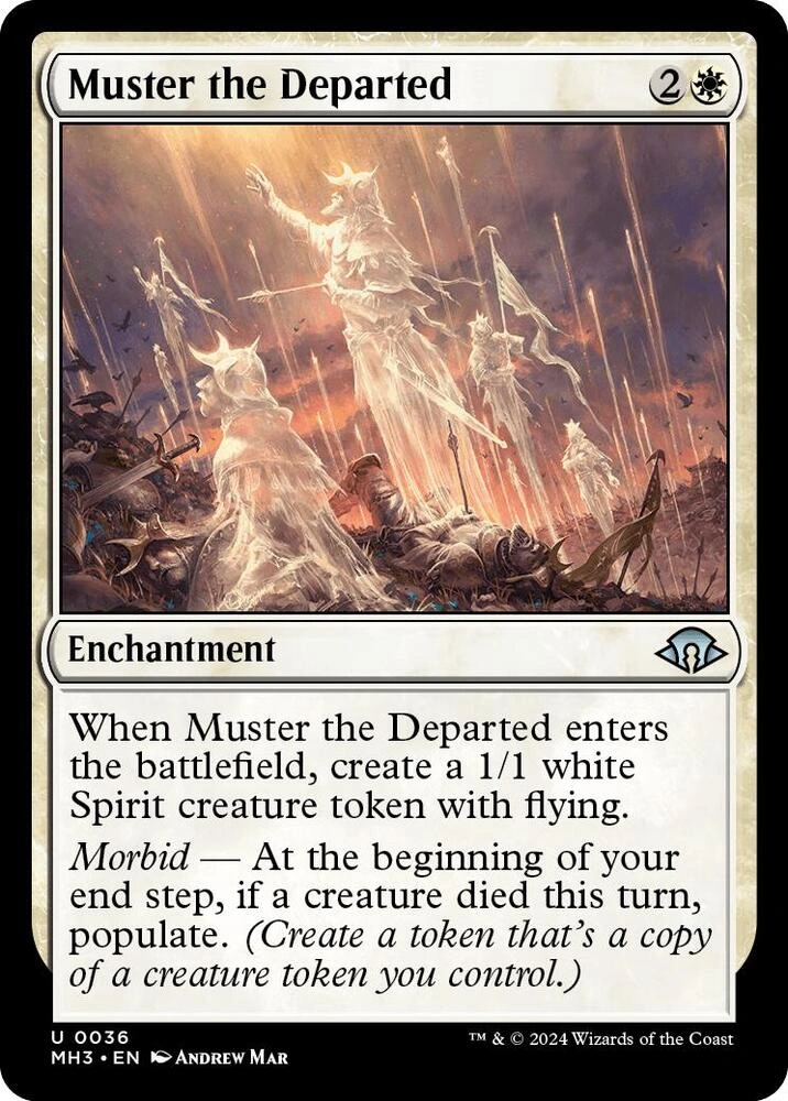Muster the Departed Foil