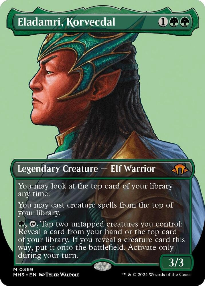Eladamri, Korvecdal (Borderless) Foil