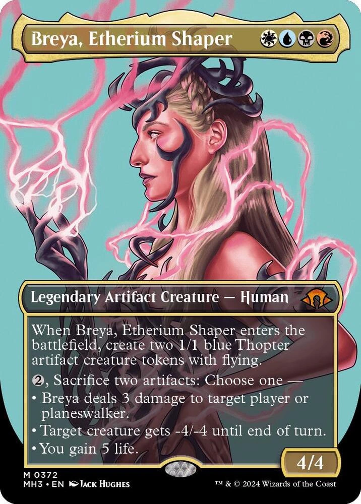 Breya, Etherium Shaper (Borderless) Foil