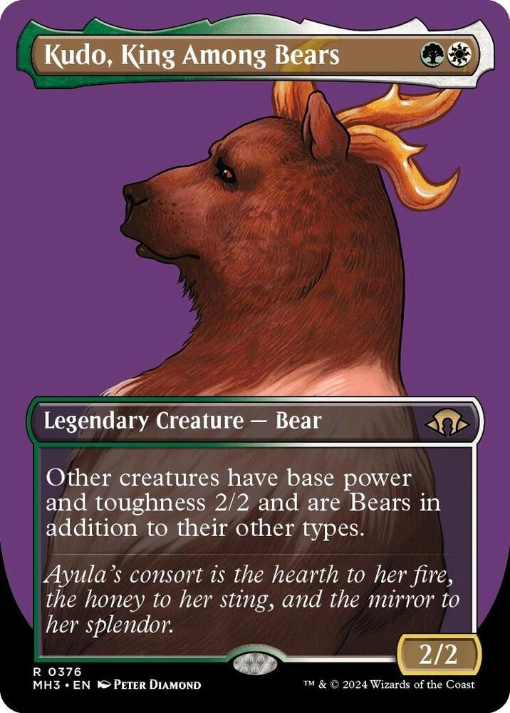 Kudo, King Among Bears (Borderless) Foil