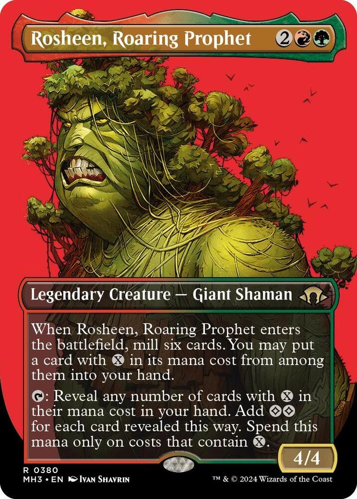 Rosheen, Roaring Prophet (Borderless) Foil