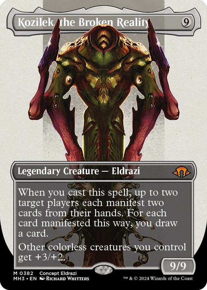 Kozilek, the Broken Reality (Borderless) Foil