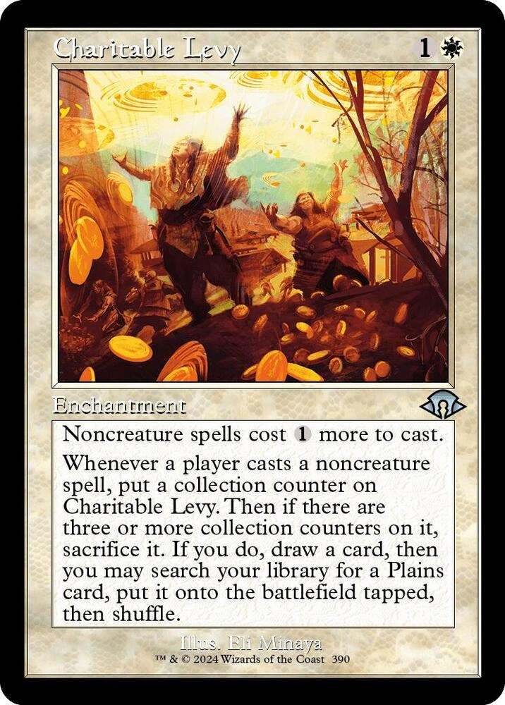 Charitable Levy (Retro Frame) Foil