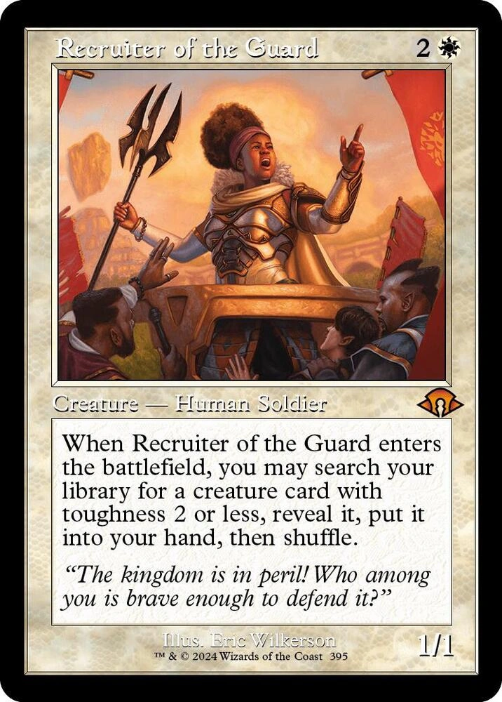 Recruiter of the Guard (Retro Frame) Foil