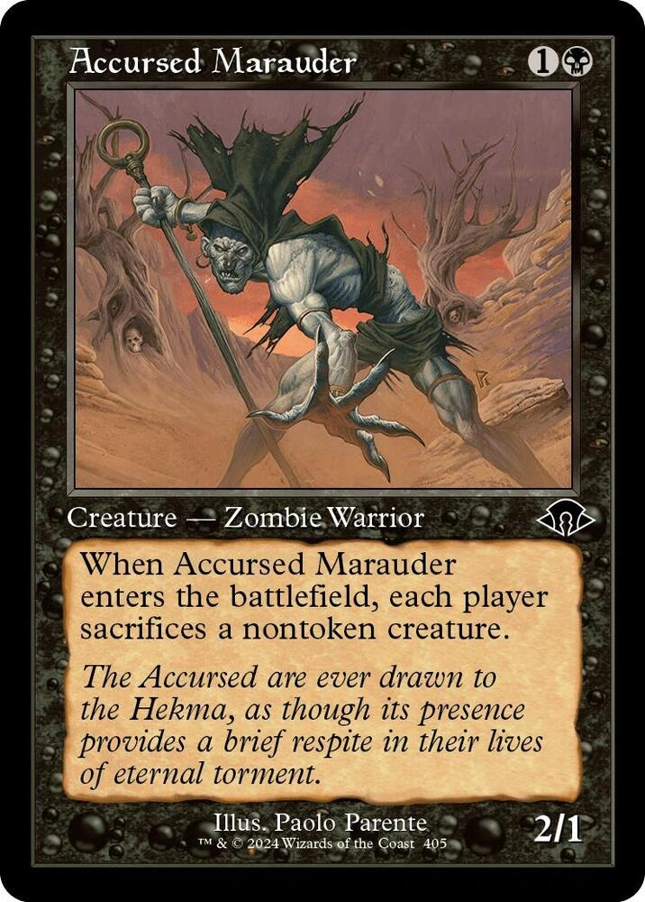 Accursed Marauder (Retro Frame) Foil