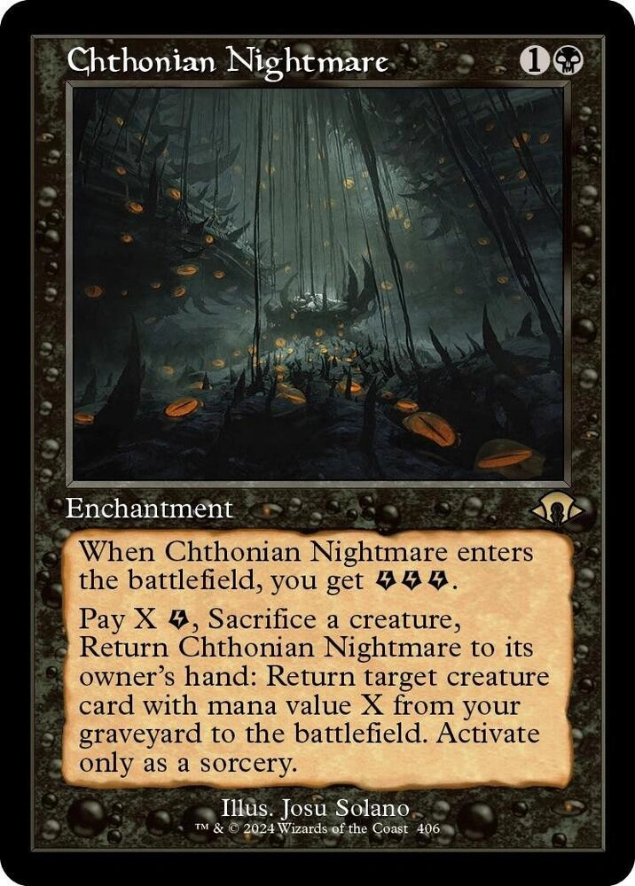 Chthonian Nightmare (Retro Frame) Foil